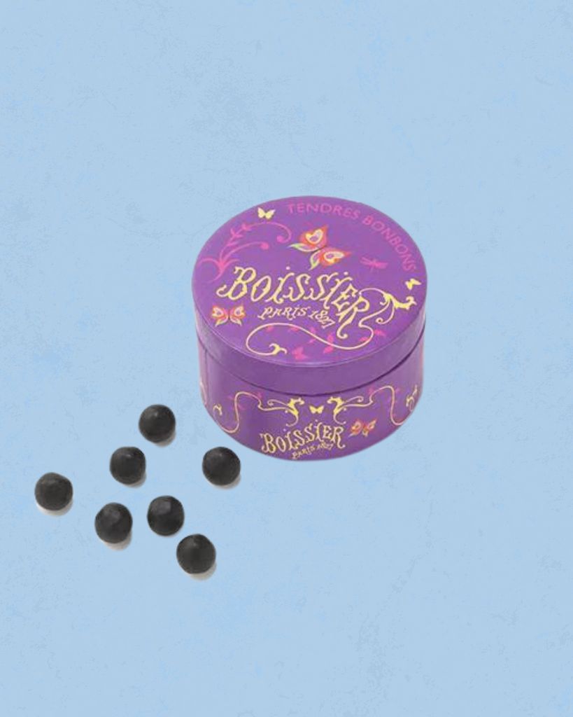 boissier soft candy in blueberry - in a sweet butterfly box
