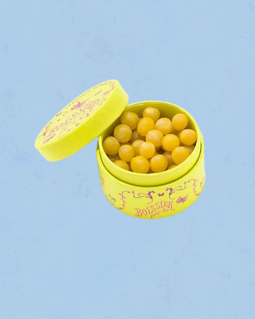 boissier soft lemon candies in a box