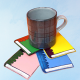 coasters - books