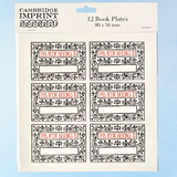 labels - book plate