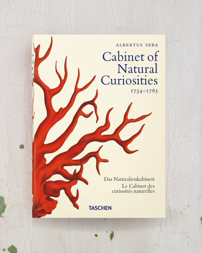 Hardcover copy of Cabinet of Natural Curiosities