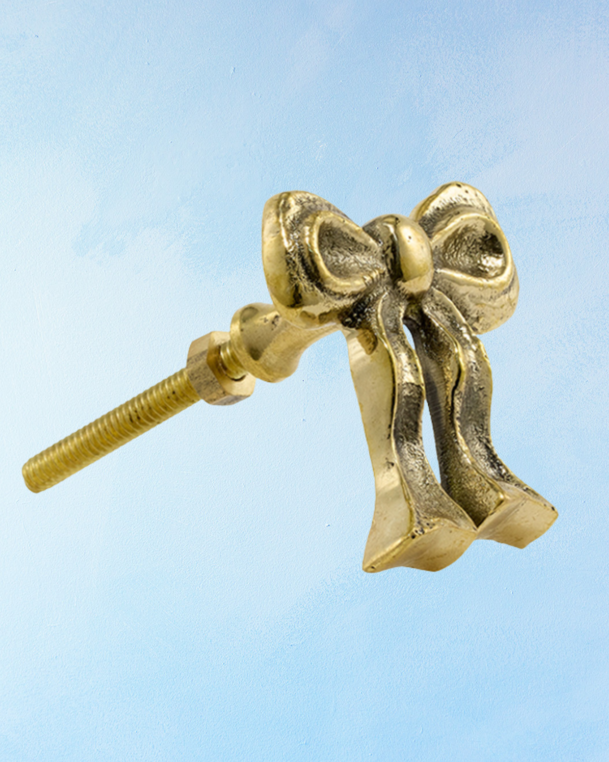 furniture knob - bowie bow
