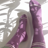 socks - boyfriend - grape