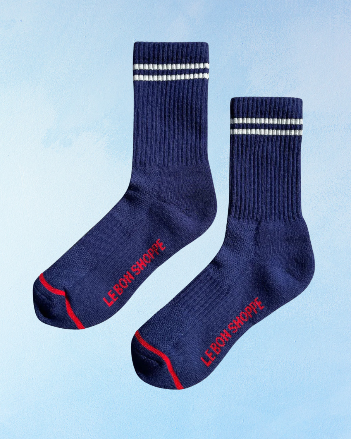 socks - boyfriend - navy