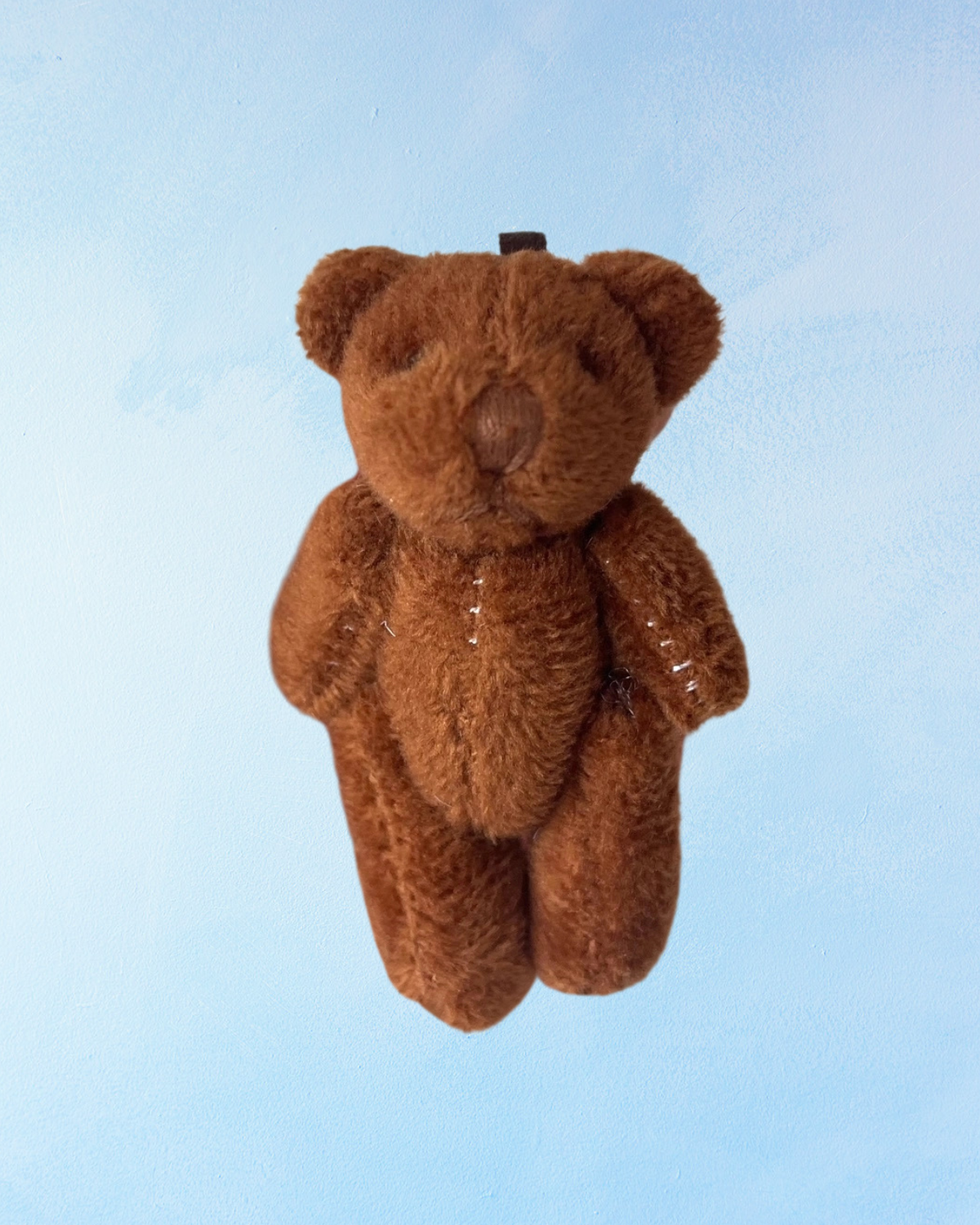 charm -  dark brown bear