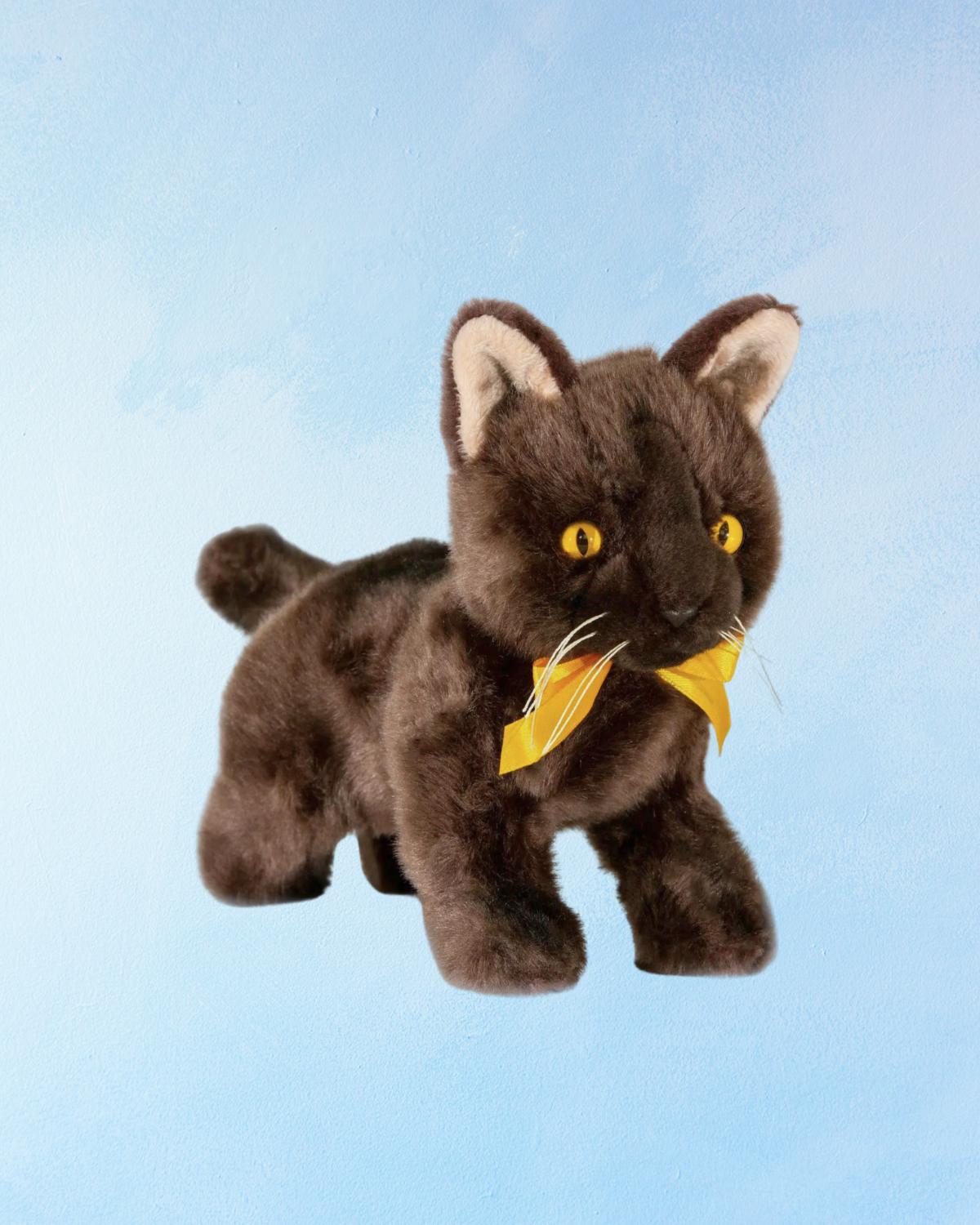 stuffed toy - brown burmese kitten