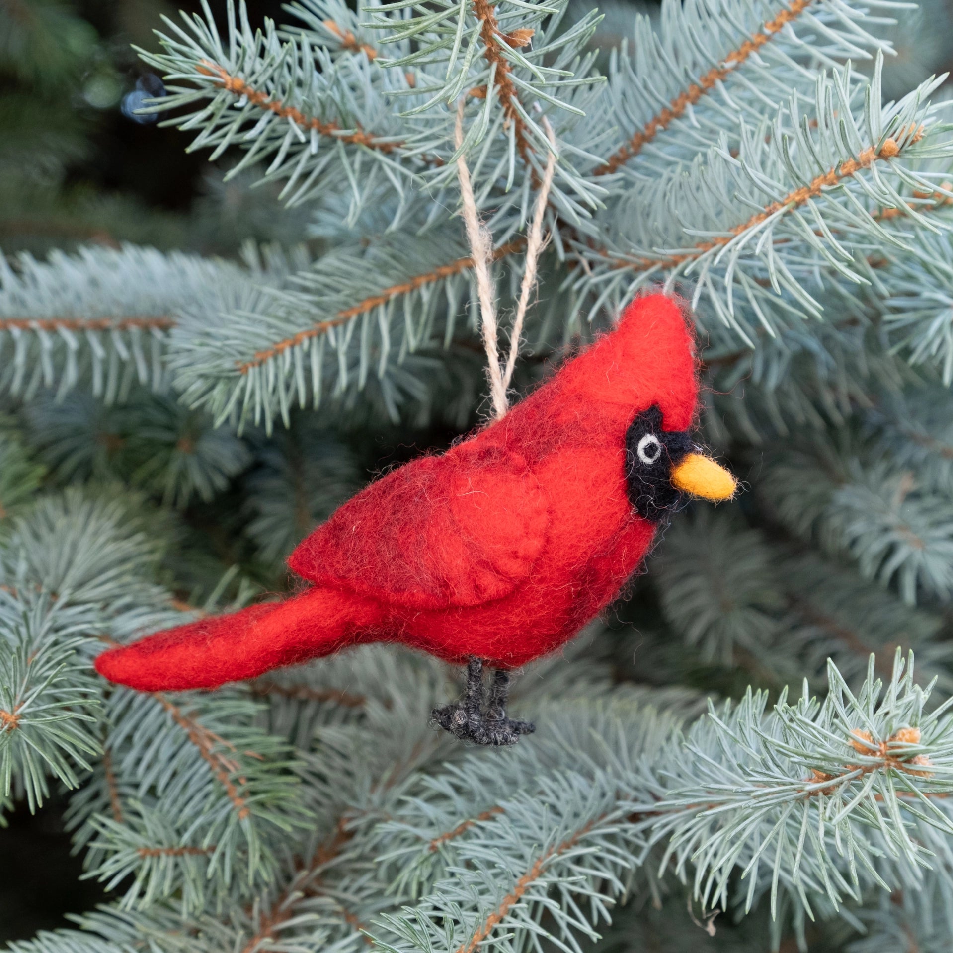 ornament - felt bird (multiple styles)
