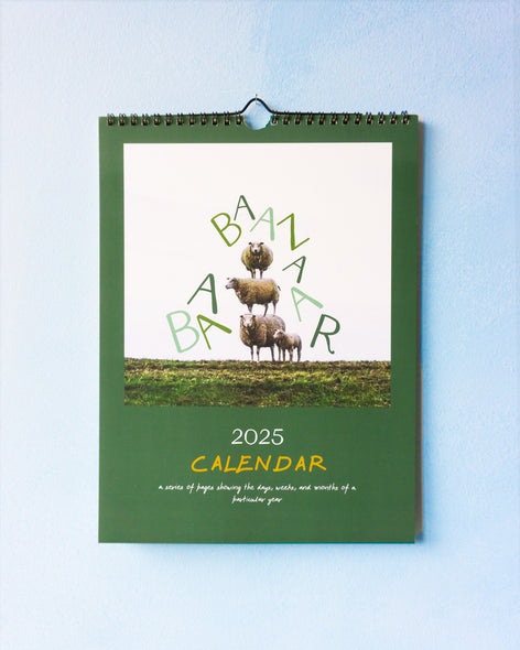 2025 calendar - baa's very own