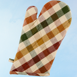 oven mitt - cambridge check