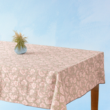 tablecloth - linen camellia pink (two sizes)