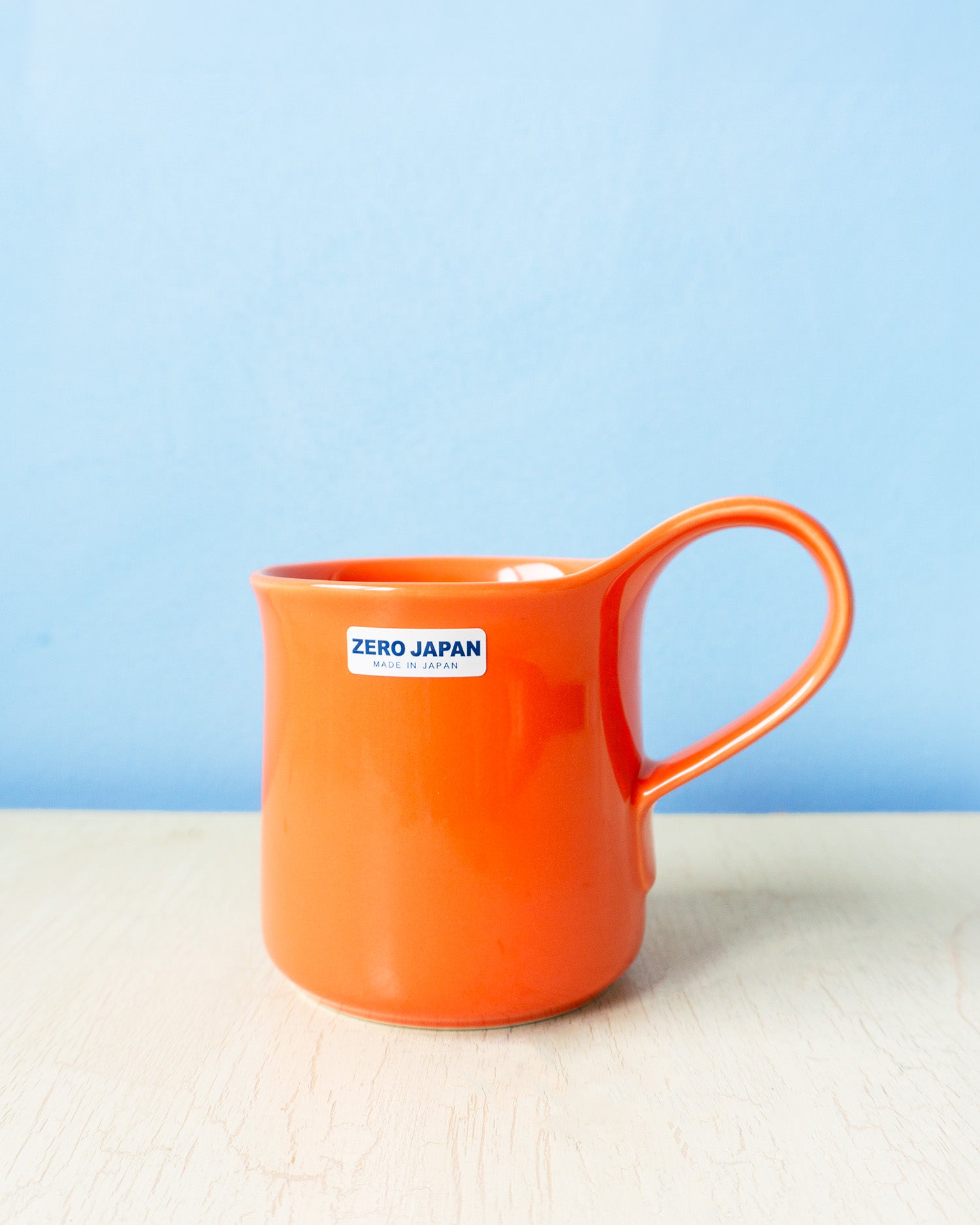 ceramic cafe mug - carrot