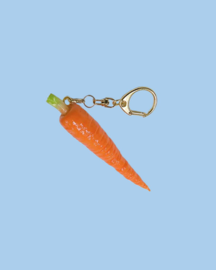 keychain - carrot