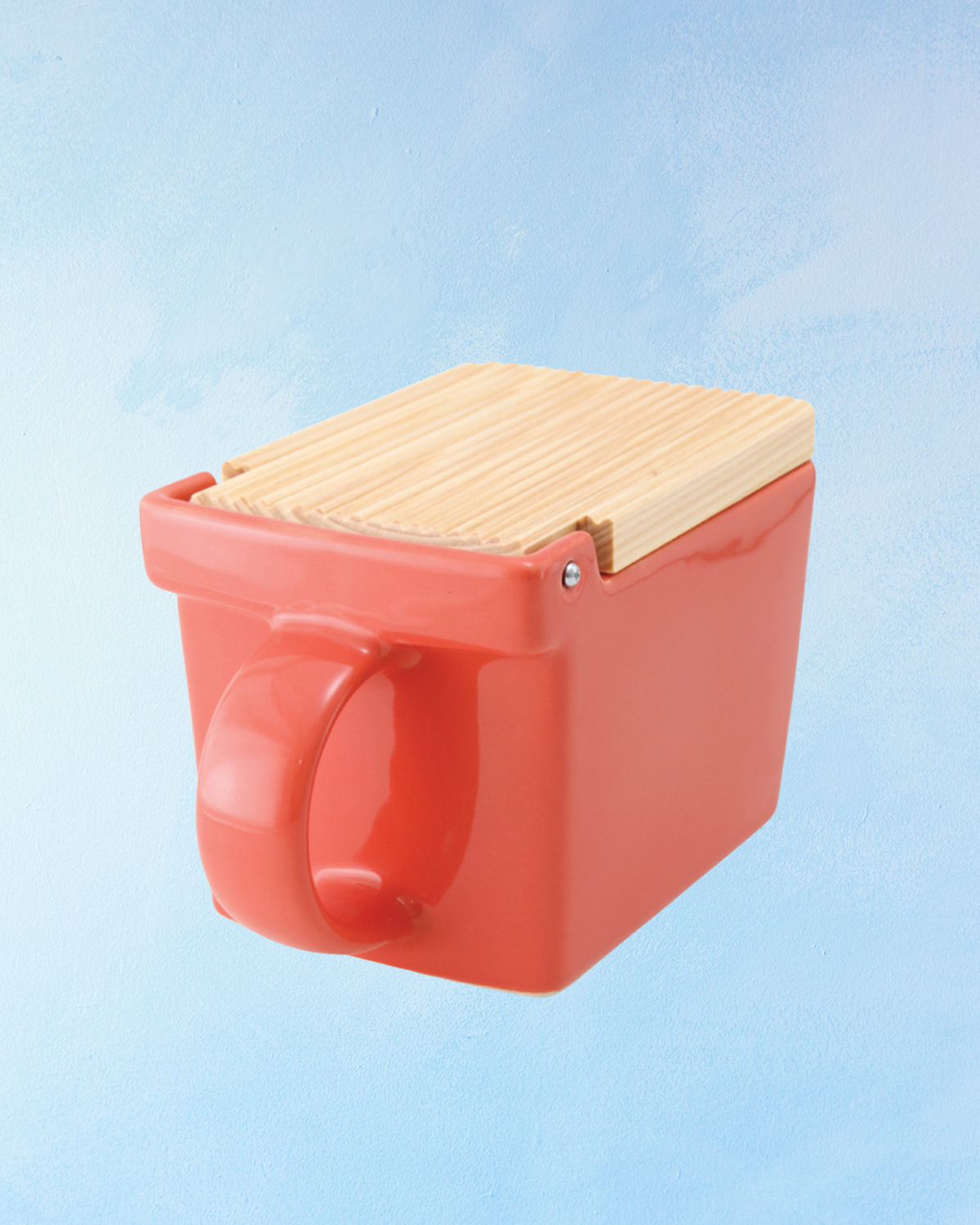 ceramic salt cellar - carrot