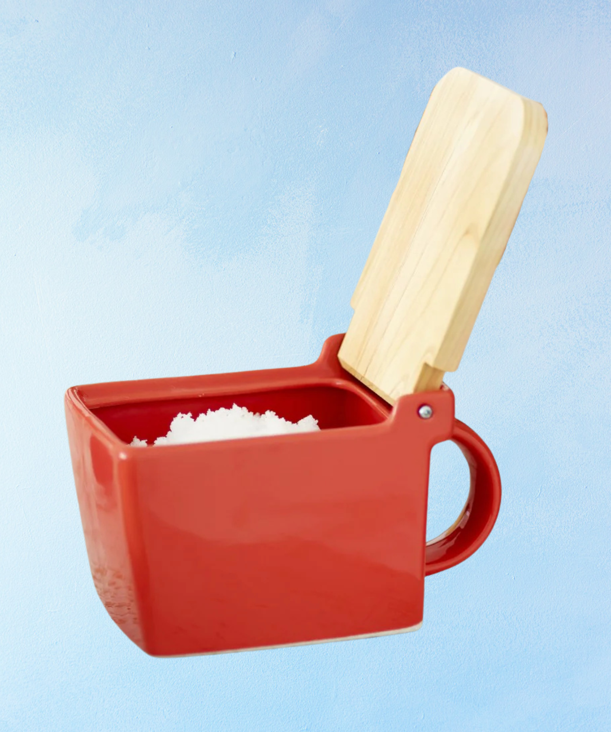 ceramic salt cellar - carrot