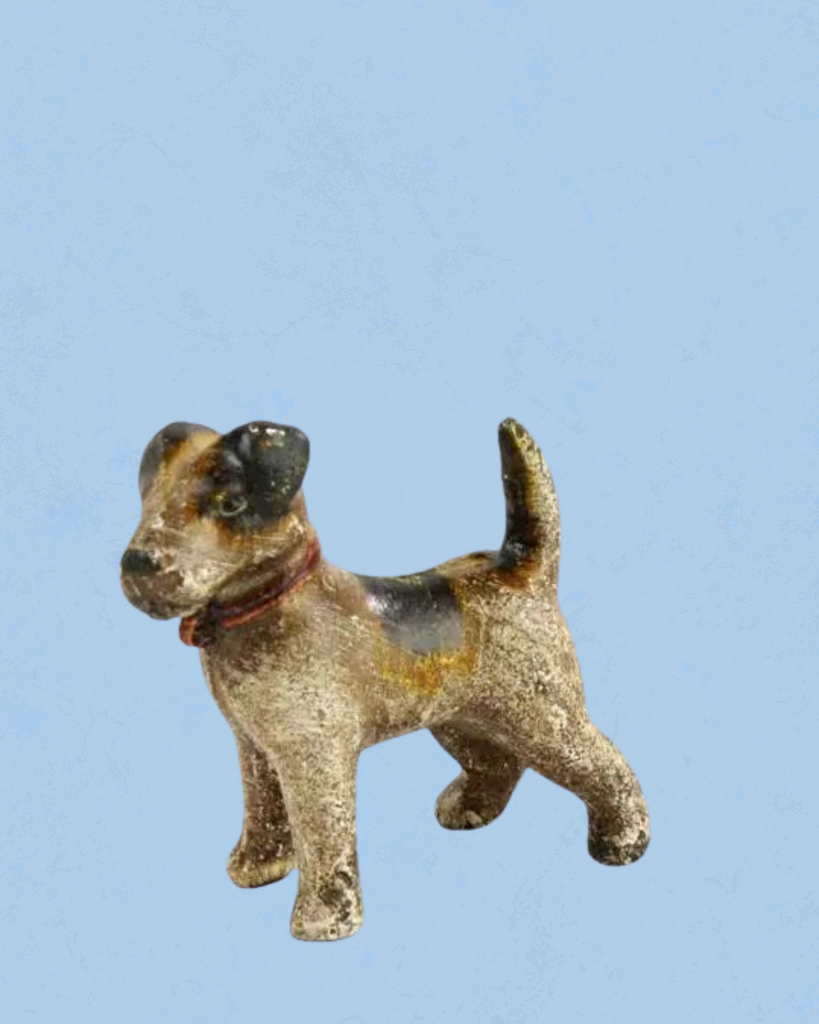 cast iron jack russel terrier