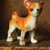 cast iron decor - chihuauhau