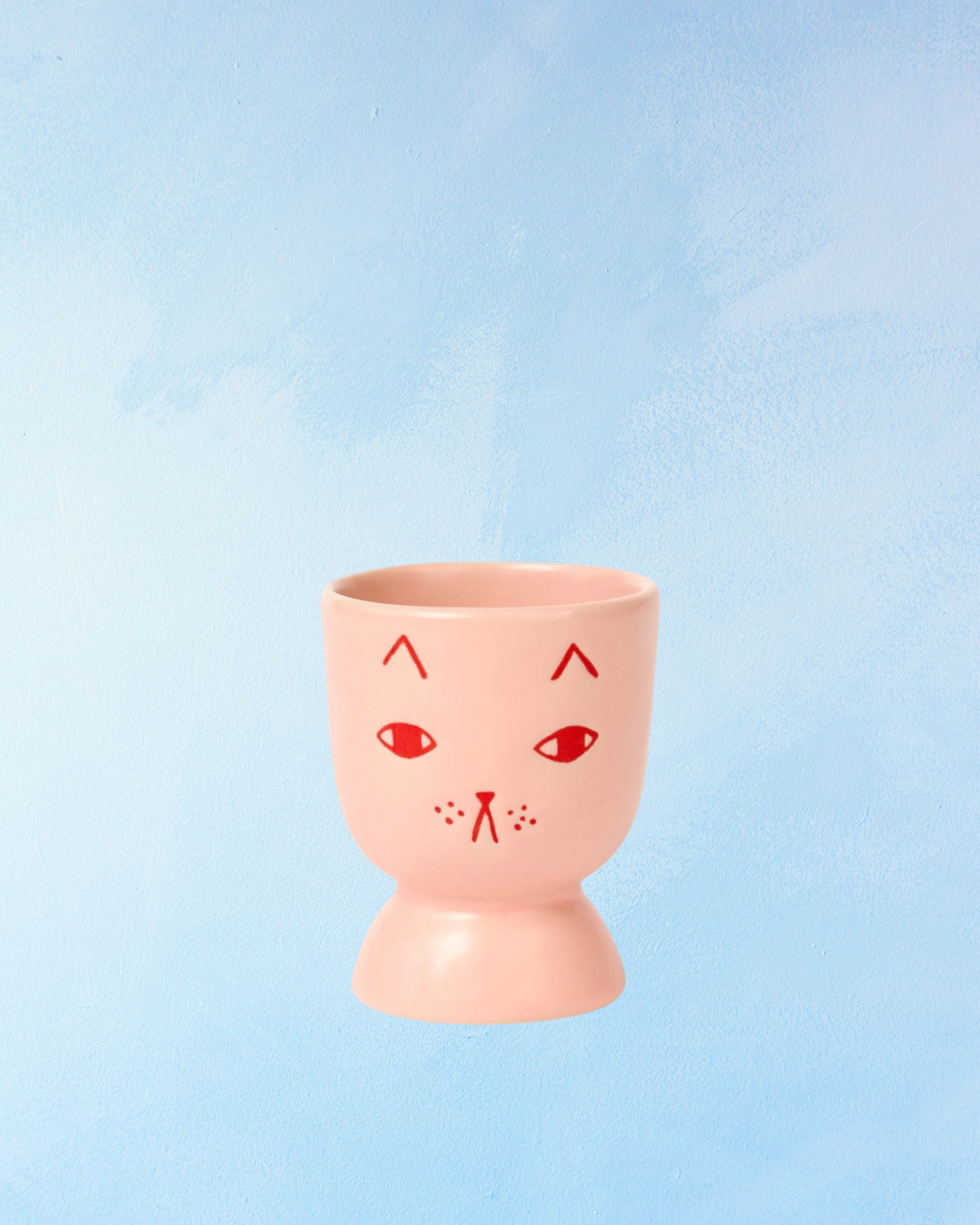 egg cup - cat