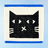 serviette de toilette - chat paresseux