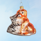 ornament - cat and dog