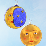adorno: hombre en la luna