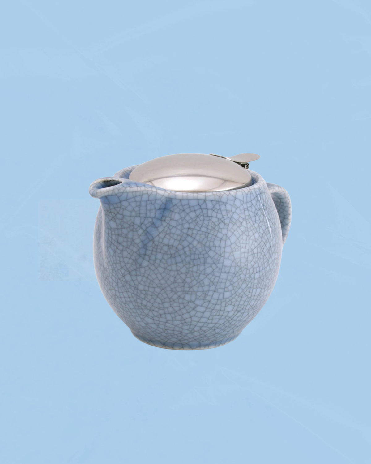 ceramic teapot - crackle lavender (multiple sizes)