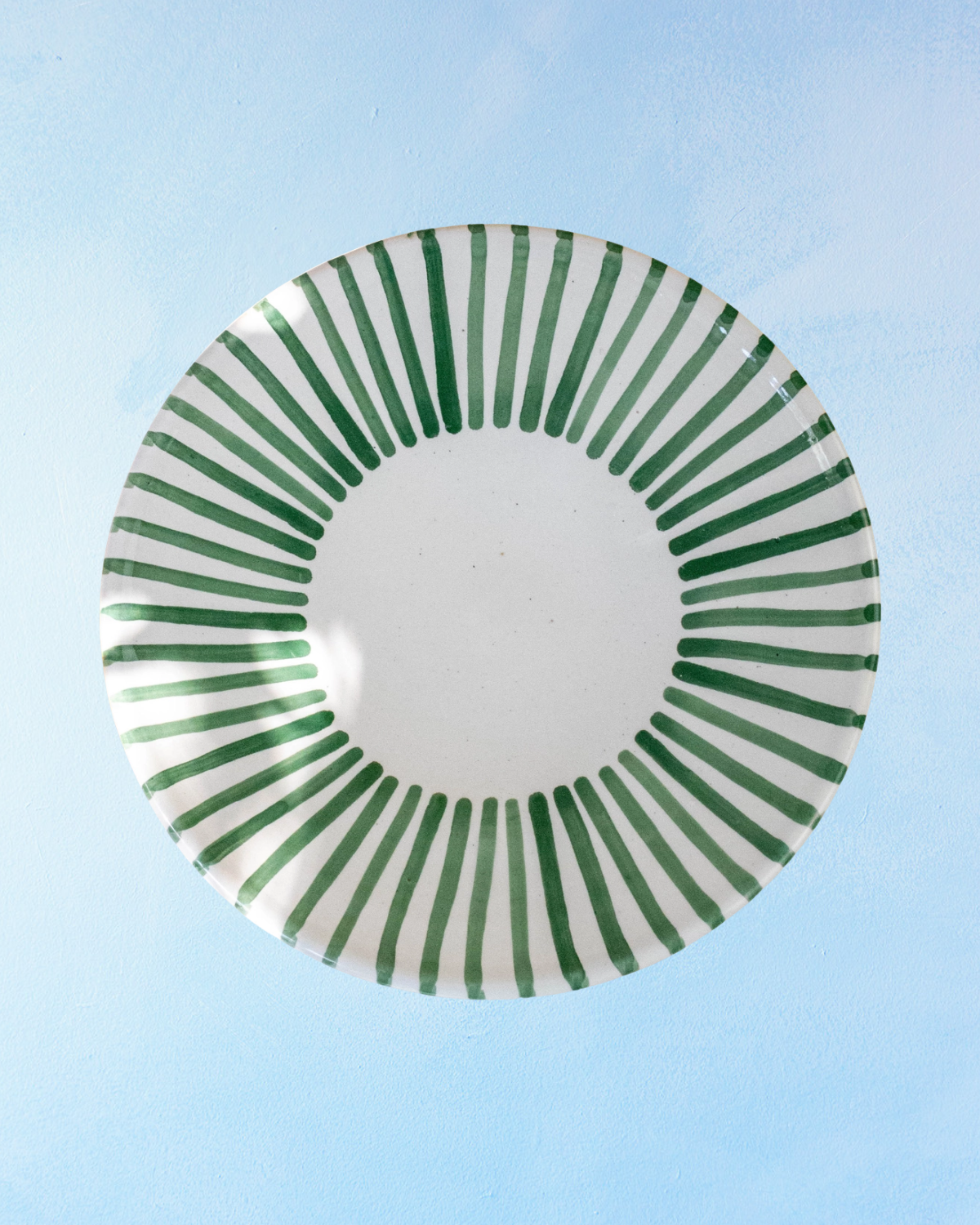 dinnerware - ourika green: small plate