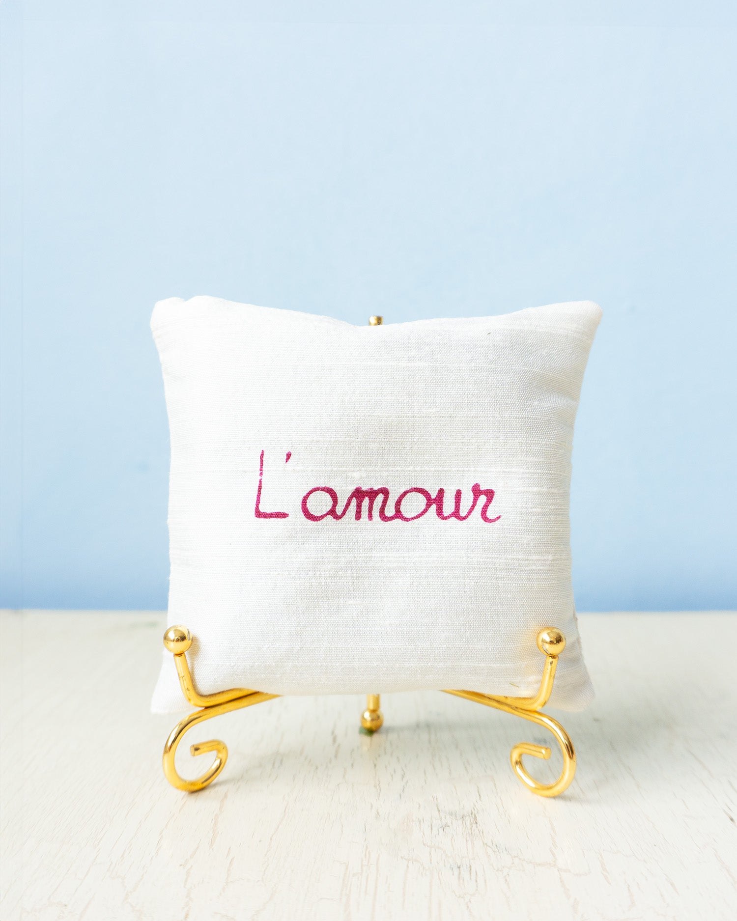 silk lavender sachet - l'amour