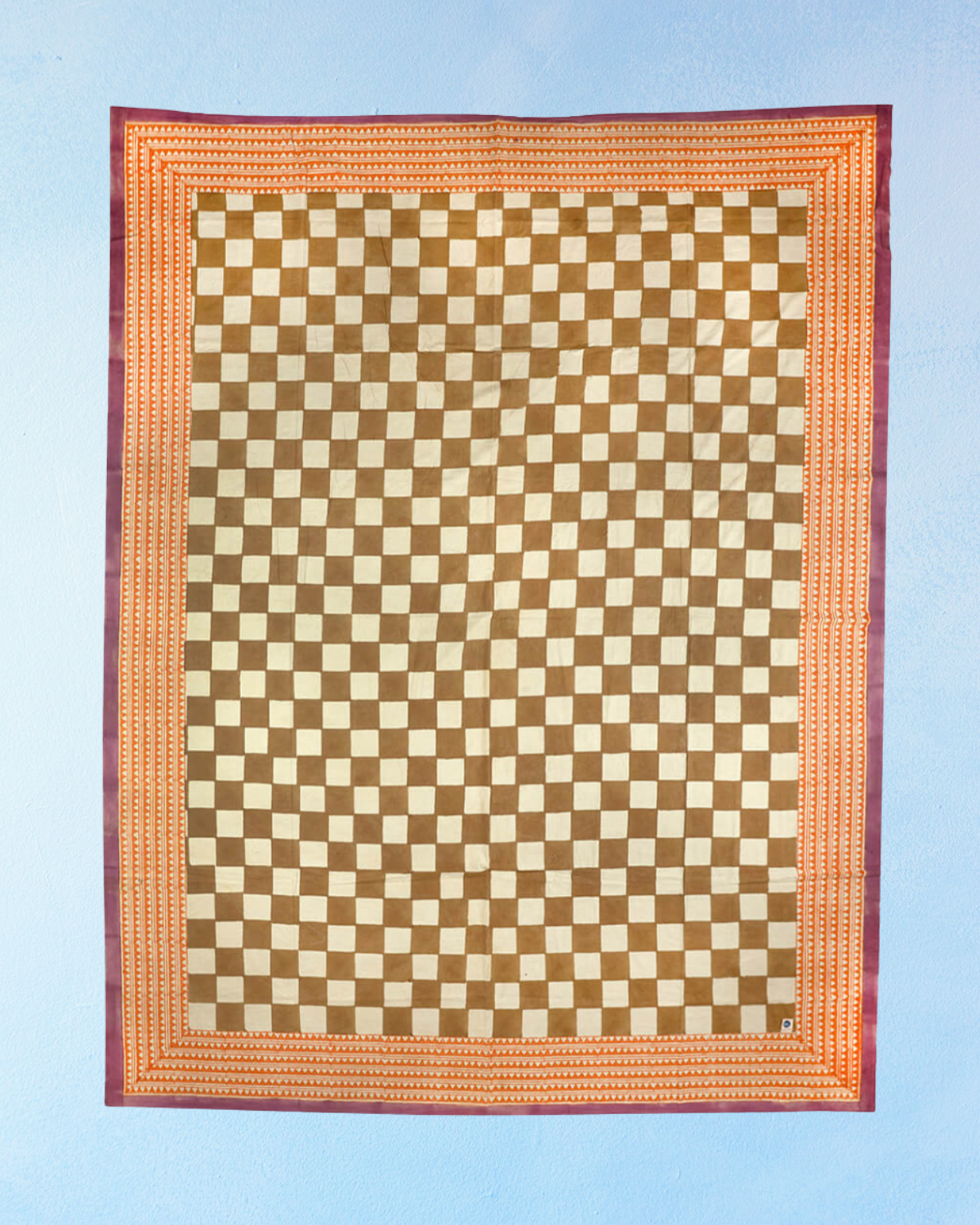 bedding - double: checkmate throw