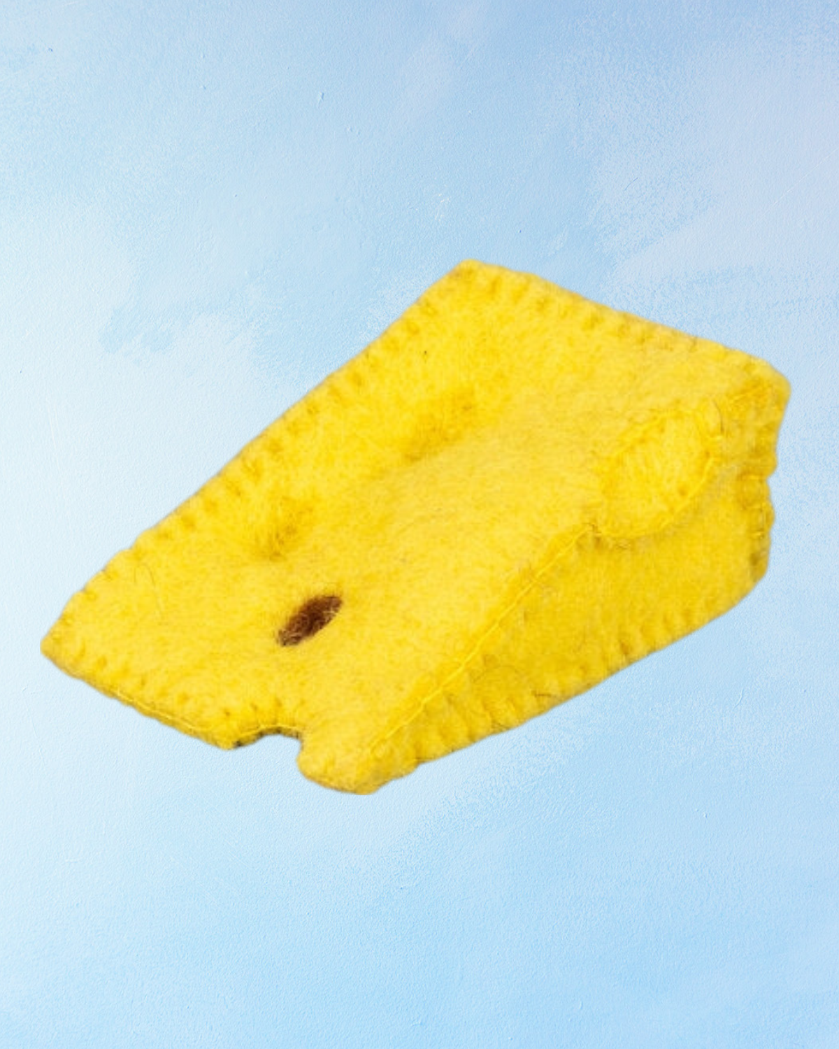 cat toy - catnip swiss cheese