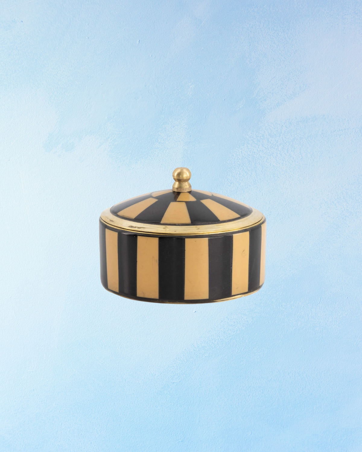 trinket dish - chelsey circus box - black