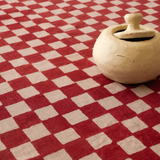 tablecloth - linen chequered