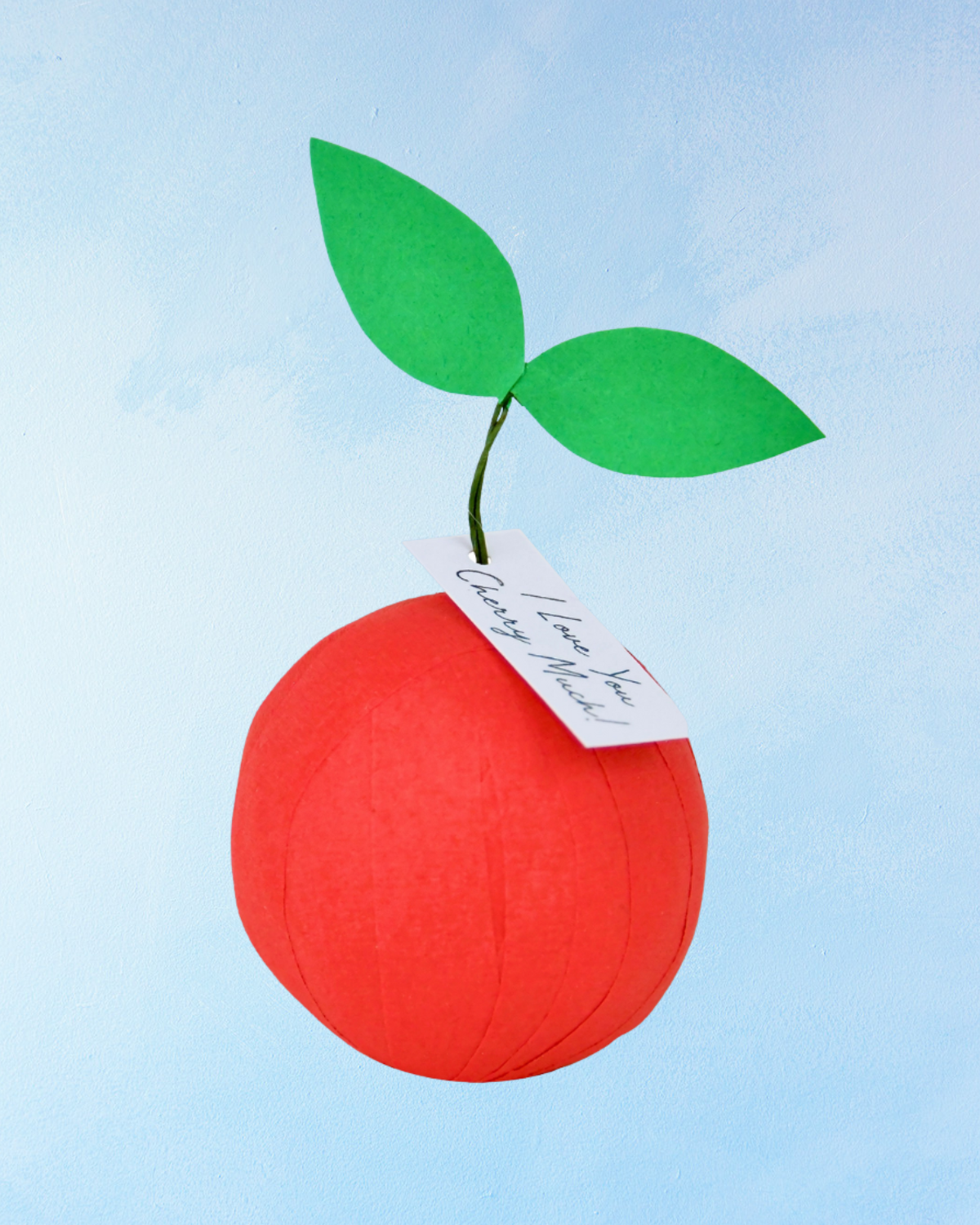 surprise ball - cherry