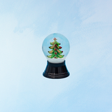 teeny tiny snow globe - christmas tree