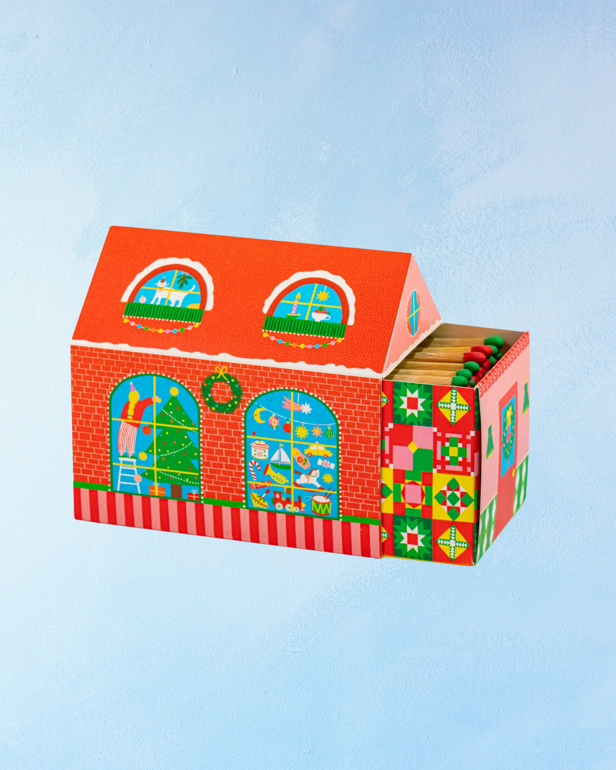 matches - christmas house