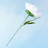 handmade paper flower - white rose