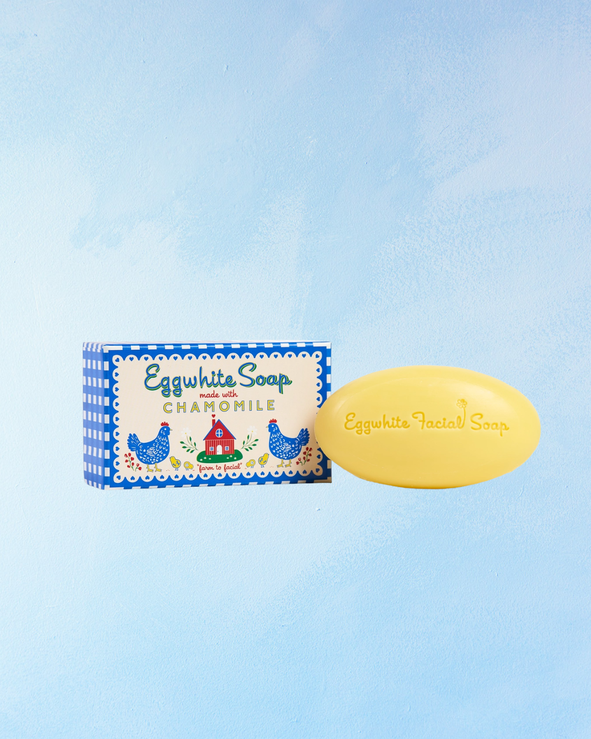 face soap - eggwhite & chamomile