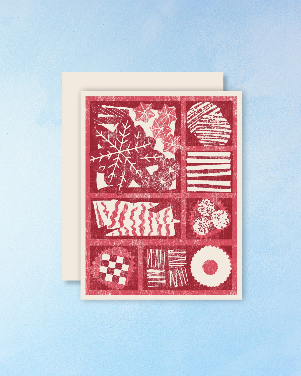 greeting card pack - cookie tray