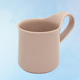 mug de café en céramique - rose argile soyeux