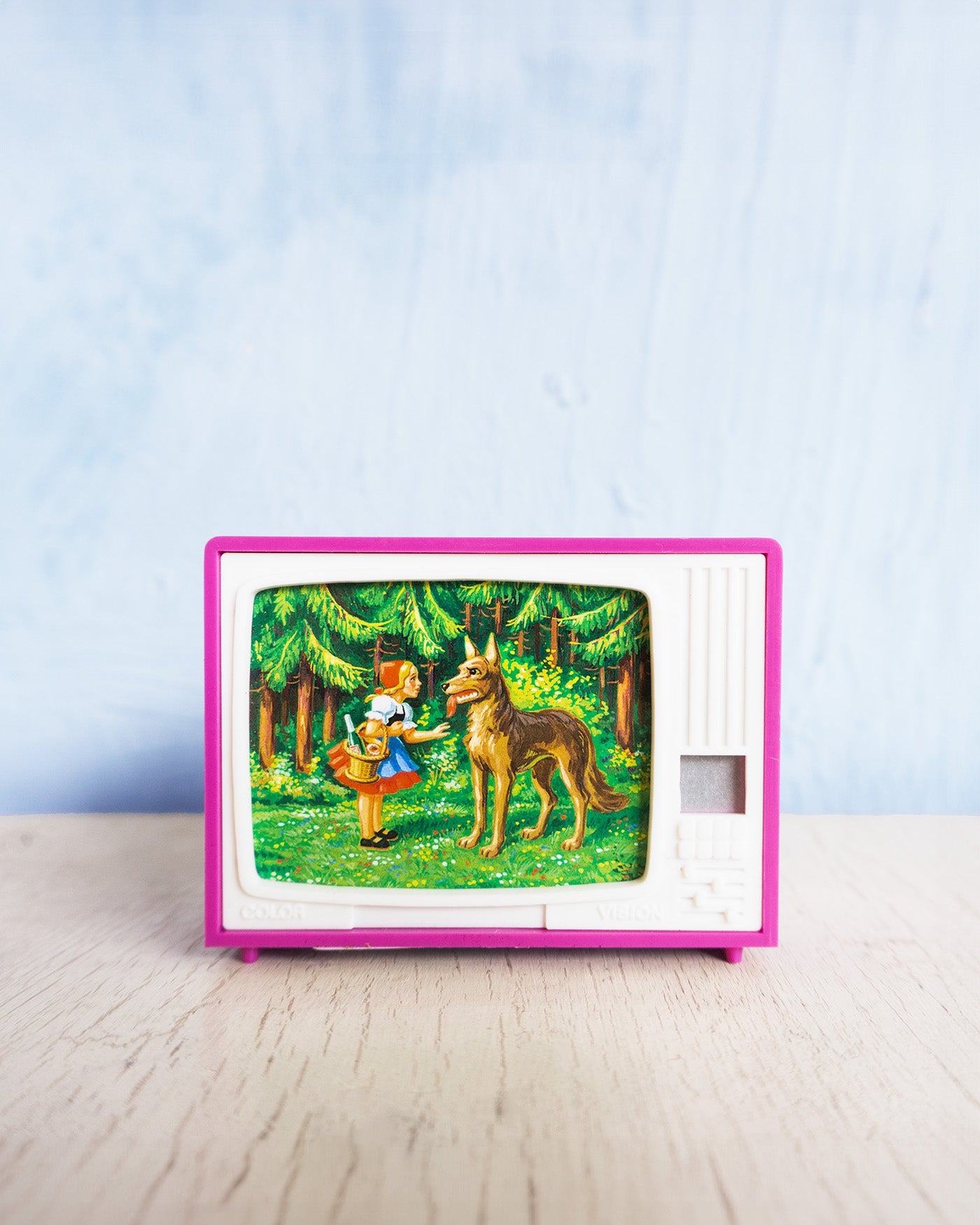 toy - little red riding hood picture viewer