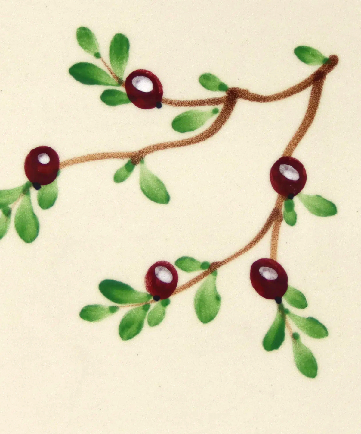 stoneware - oil dispenser: cranberry