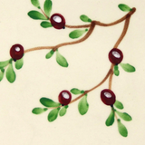 stoneware - oil dispenser: cranberry