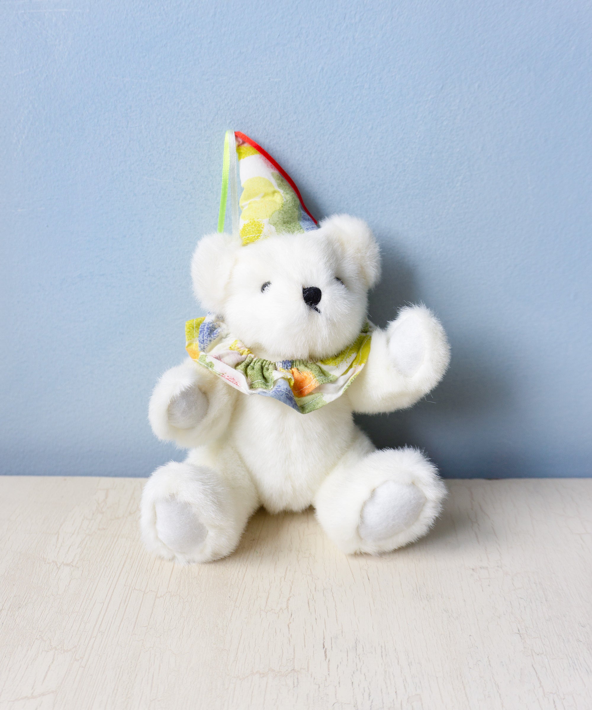 peluche - ours en peluche clown articulé
