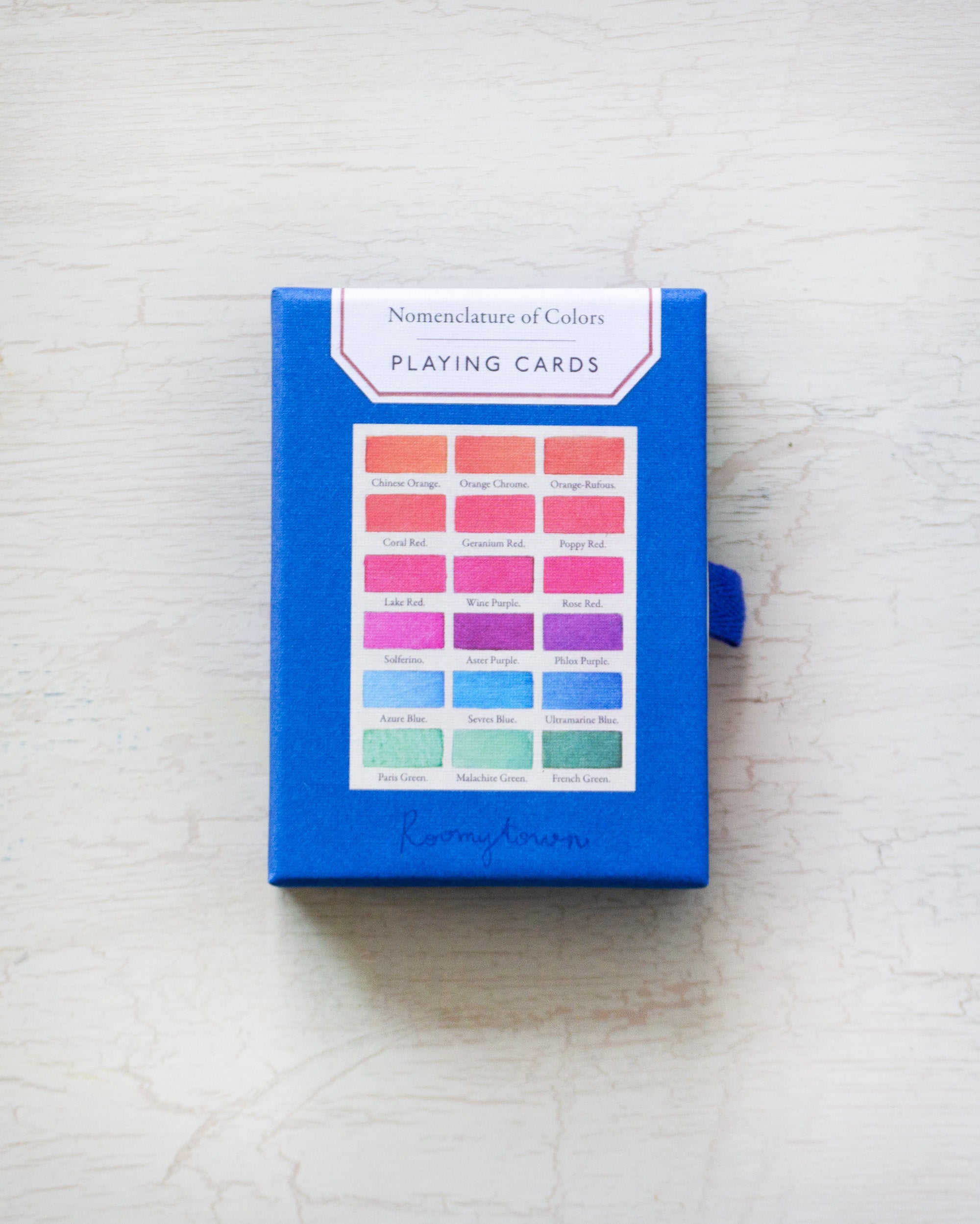 game: playing cards - watercolour colour guide