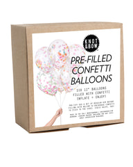 confetti filled balloons 