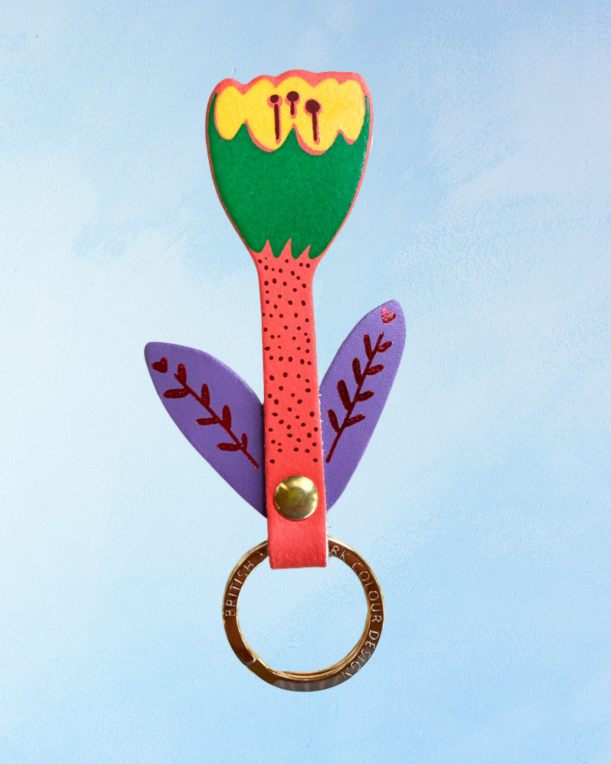 keychain - tulip (assorted colour)