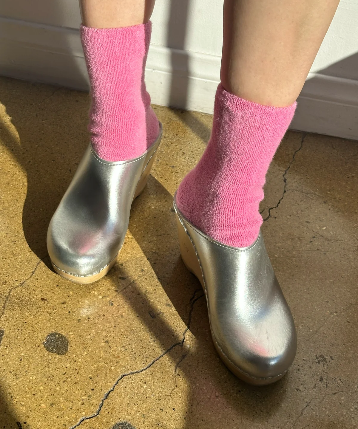 socks - cloud - bubble gum