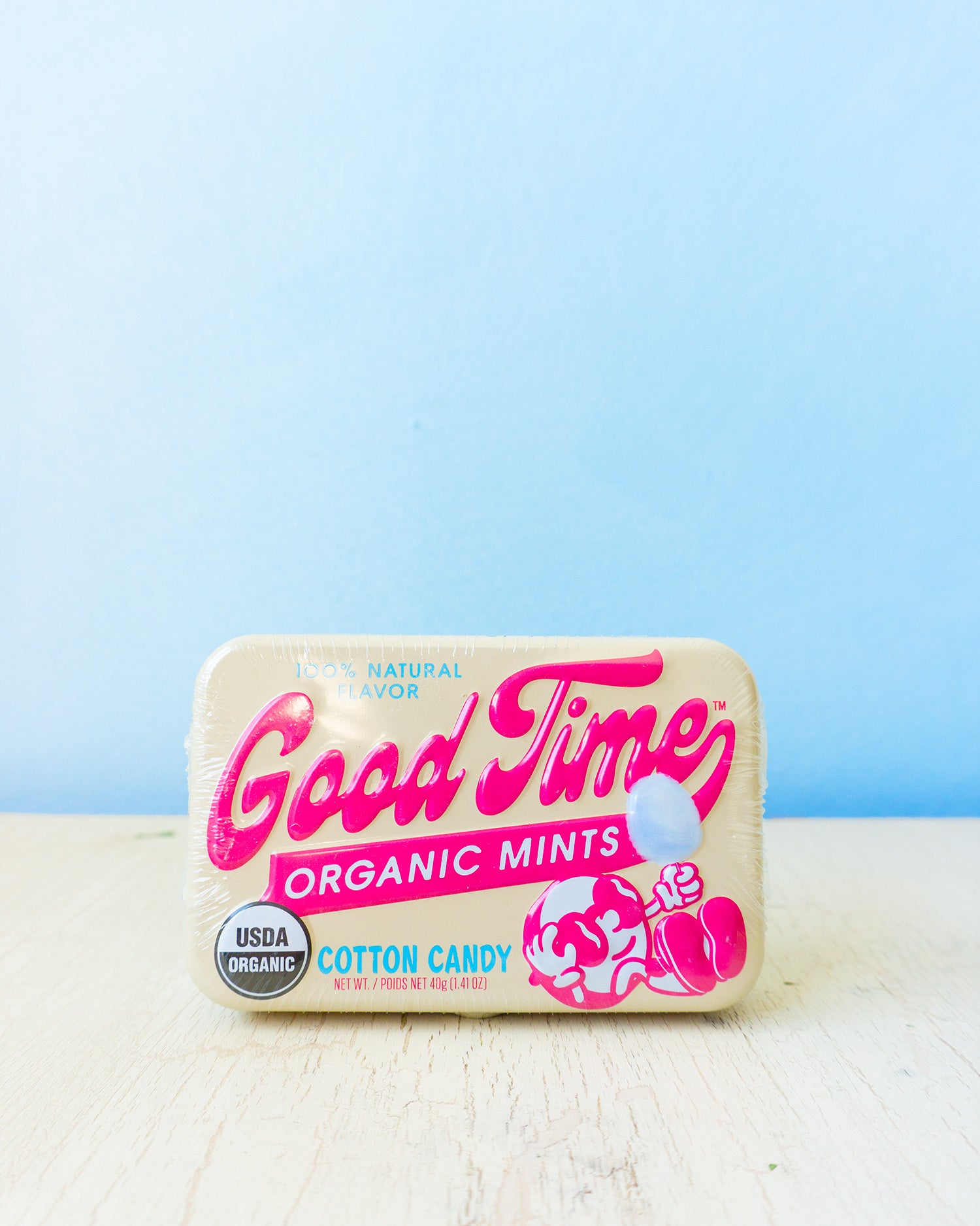 organic mints - cotton candy
