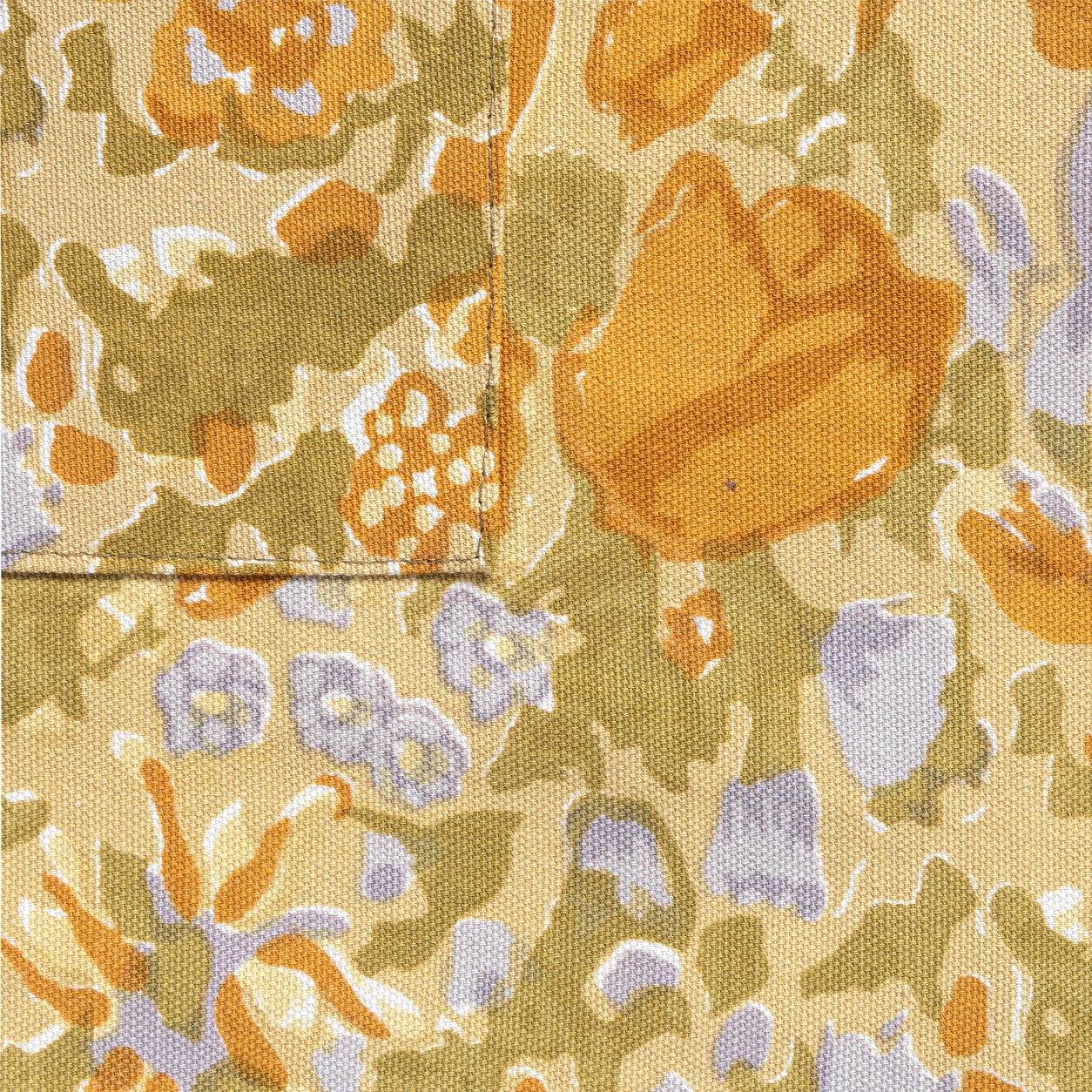 Couleur Nature jardin mustard and grey apron 