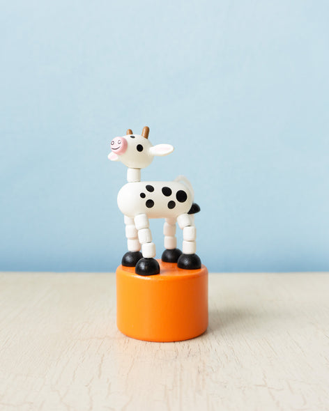 push puppet - cow