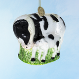 ornament - cow and her calf
